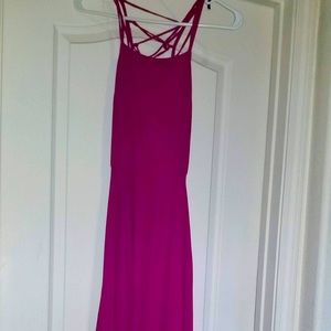 Magenta Dress
